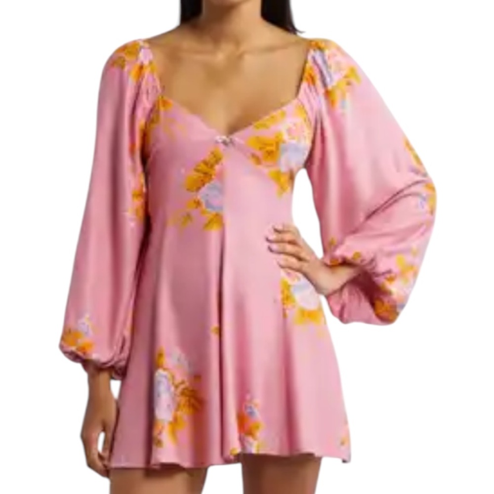 Free People Francesca Floral Minidress - Picture 2 of 10